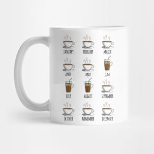 Coffee Throughout the Year Mug